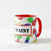 Splat! Mok van natte verf (Voorkant rechts)