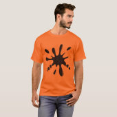 Splat Shirt (Black Splat) (Voorkant volledig)