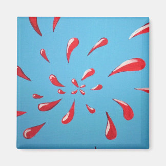 "Splat!" Vierkante magneet