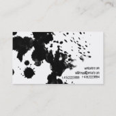 Splat Visitekaartje (Achterkant)