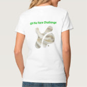 Splat voor dames herhaal Hanes T-shirt (Achterkant)