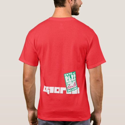Splaton Squid Shirt met design op achterzijde (Achterkant)