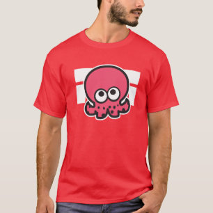 Splaton Squid Shirt met design op achterzijde