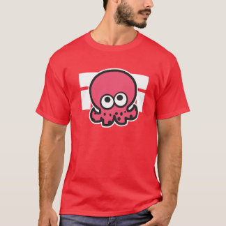 Splaton Squid Shirt met design op achterzijde
