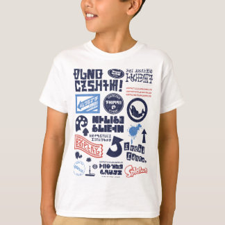 Splatoon Kanji Logo Mash Up Poster T-shirt