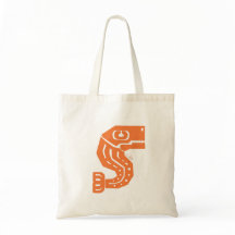 Splatoon Salmon run logo tas