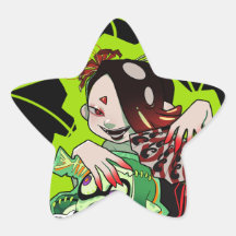 Splatoween Shiver Star sticker Pack