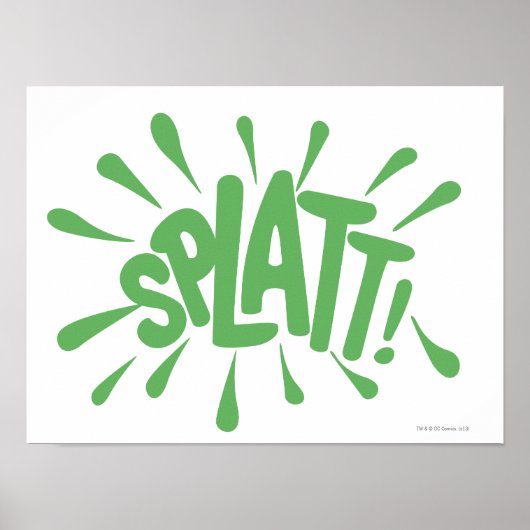 SPLATT! POSTER (Voorkant)
