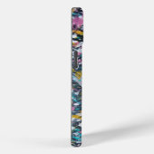 Splatter Abstract in zwart-wit en in meerdere kleu Case-Mate iPhone Case (Achterkant / Rechts)