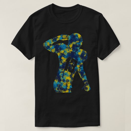 Splatter Allen T-shirt (Design voorkant)