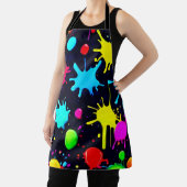 Splatter Art Burst Schort (Insitu)