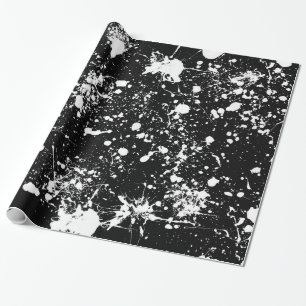 Splatter Art Gift Wrap Cadeaupapier