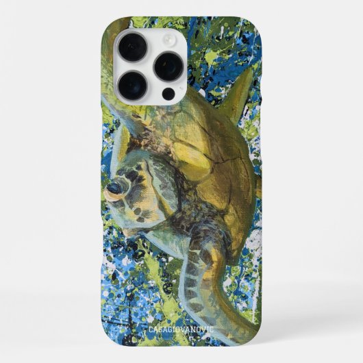 Splatter Art Phone Cases by Casagivanovic iPhone Hoesje (Achterkant)