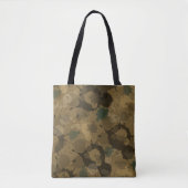 Splatter Camouflage Patroon Tote Bag (Voorkant)