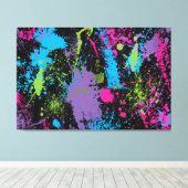 Splatter Canvas Afdruk (Insitu (Houten vloer))