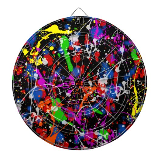 Splatter Dartbord (Voorkant)