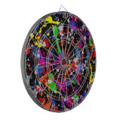 Splatter Dartbord (Voorkant Links)