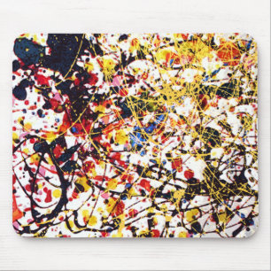 Splatter Design-1 Mousepad Muismat