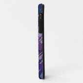 Splatter Design - blue magenta Case-Mate iPhone Case (Achterkant/links)