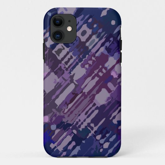 Splatter Design - blue magenta Case-Mate iPhone Case (Achterkant)