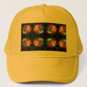 Splatter design patroon Trucker Hat Pet (Voorkant)