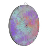 Splatter-effect verf verstuiven dartbord (Voorkant Links)