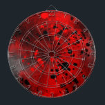 Splatter-effect verf verstuiven dartbord<br><div class="desc">Fun Colorful Dartboard A Messy spray verfdesign in rood en zwart, perfect geschenk voor kinderen met een vettige persoonlijkheid! Bekijk mijn winkel voor veel meer kleuren en patronen!</div>