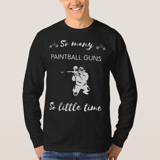 Splatter en Snicker: zoveel Paintball-Pistolen, du T-shirt (Voorkant)