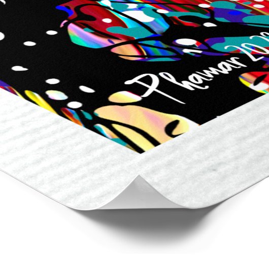 Splatter Expressionisme Poster Verf Splatter (Hoek)