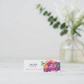 Splatter Generic Mini Visitekaartje (Staand voorkant)