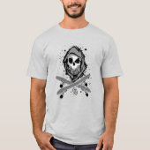 Splatter Graphic Skateboard T-Shirt (Voorkant)