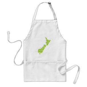 Splatter Green NZ Sweet As Apron Standaard Schort