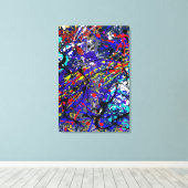 Splatter Grind_02 Canvas Print (Insitu (Houten vloer))