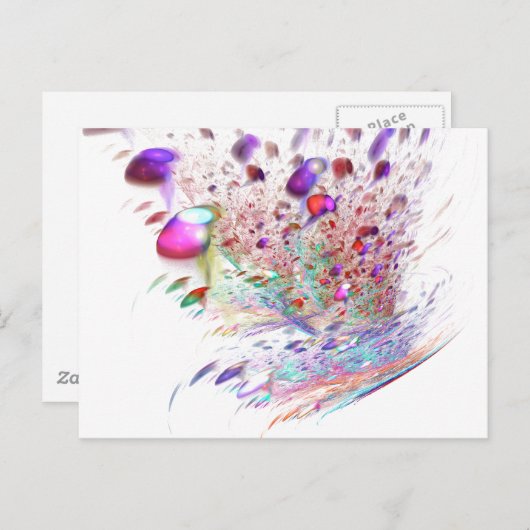 Splatter II Briefkaart (Voorkant / Achterkant)