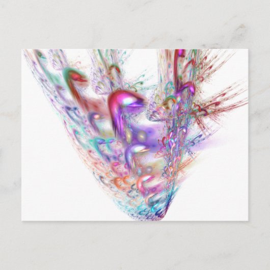 Splatter III Briefkaart (Voorkant)