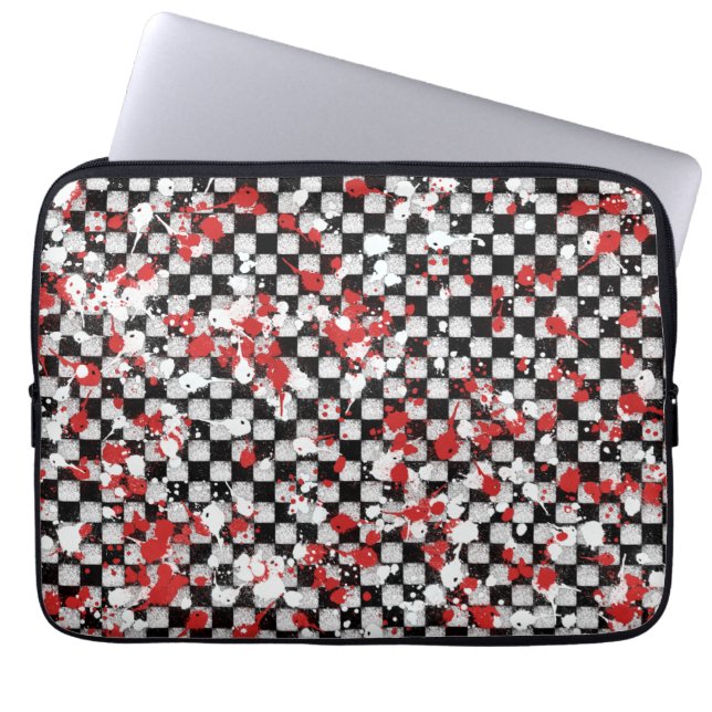 Splatter Laptop Sleeve (Voorkant)