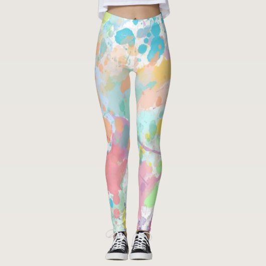 Splatter Leggings (Voorkant)