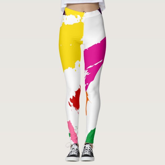 Splatter Leggings (Voorkant)