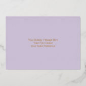 Splatter Lijst Prettige feestdagen Eenvoudig Minim (Achterkant)