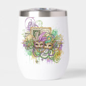 Splatter Mardi Gras collage (Voorkant)