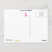 Splatter me Roze Briefkaart (Achterkant)
