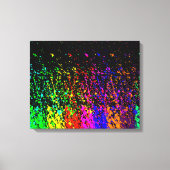Splatter Paint Canvas Afdruk (Voorkant)
