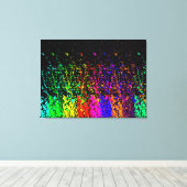 Splatter Paint Canvas Afdruk (Insitu (Houten vloer))