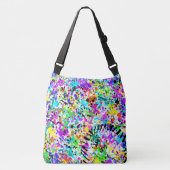 Splatter Paint Crossbody Tas (Voorkant)
