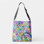 Splatter Paint Crossbody Tas (Achterkant)