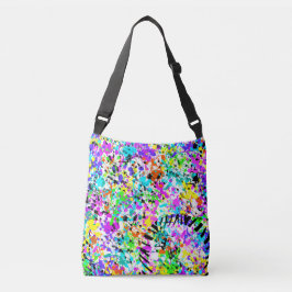 Splatter Paint Crossbody Tas