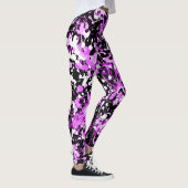 Splatter Paint in Orchid Leggings (Rechts)