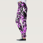 Splatter Paint in Orchid Leggings (Links)