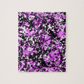 Splatter Paint in Orchid Legpuzzel (Verticaal)