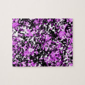 Splatter Paint in Orchid Legpuzzel (Horizontaal)